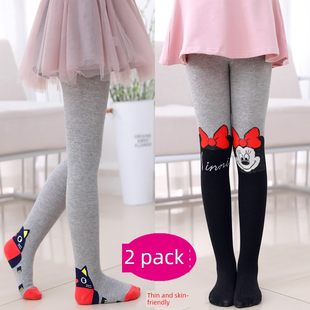 Little girls' pantyhose spring and autumn thin children's leggings princess socks outer wear girls' leggings baby stockings