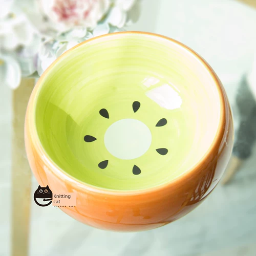 Керамическая кошачья кошачья кошачья кошачья бассейн.