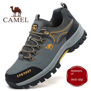 Специальное предложение верблюд мужская обувь зимний осенний новинка натуральная кожа воздухопроницаемый случайный спортивной обуви водонепроницаемый пешком на открытом воздухе восхождение обувь зазор