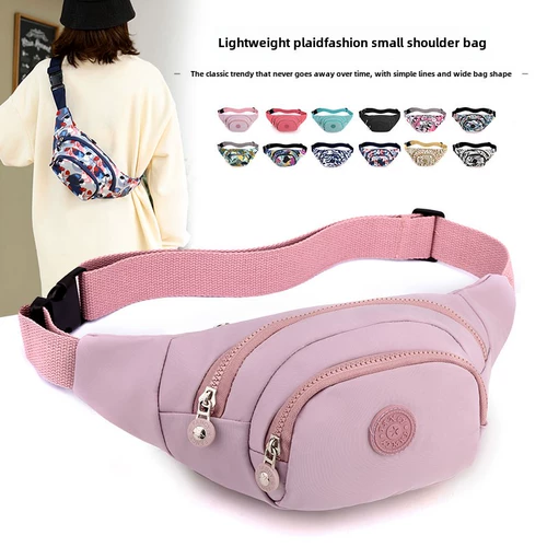 Универсальная поясная сумка, трендовая водонепроницаемая нагрудная сумка, сумка через плечо для спортзала, ткань оксфорд, японские и корейские