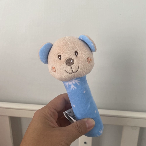 Интеллектуальная игрушка, хваталка, погремушка, с медвежатами, можно грызть