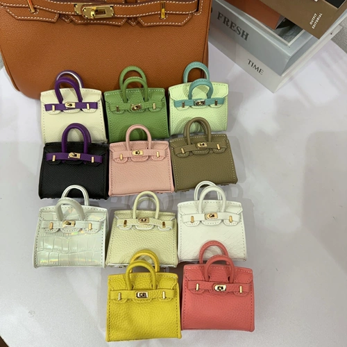 Маленькая платиновая подвеска, креативные наушники, помада, высококлассный брелок, из натуральной кожи