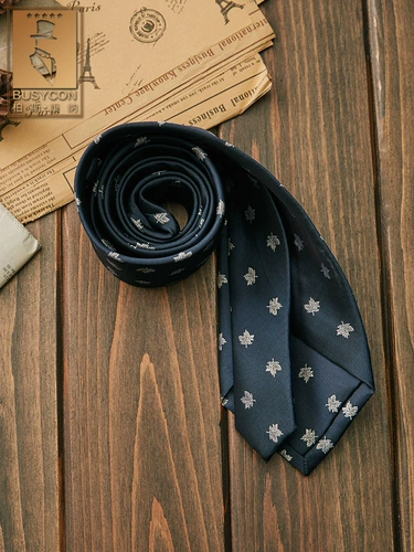 Элитный галстук, платье для отдыха, синяя рубашка, аксессуар, в корейском стиле