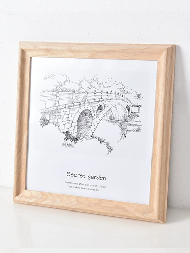 Квадратная сплошная фазовая рама.