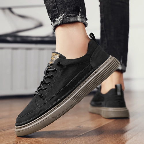 Универсальная тканевая летняя дышащая спортивная обувь для отдыха, тапочки, черные туфли, униформа медсестры, мягкая подошва