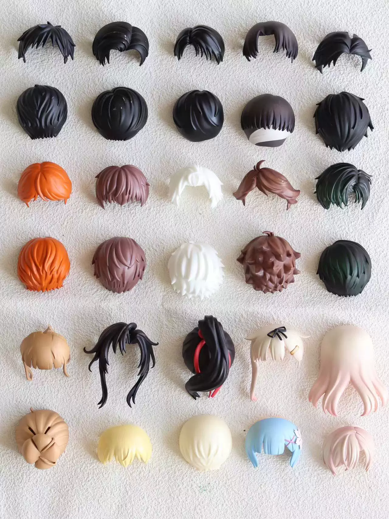 [Extremely Big Sale] Gsc Nendoroid Bulk Molded Hair Front and Back Hair Distribution Magic Modify Color Change Ob11