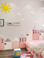 Украшение для детской комнаты, самоклеющаяся детская лента на стену для кровати, защита от столкновений