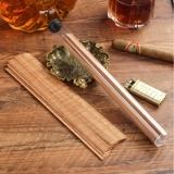 Натуральные кедровые деревянные чипсы кедровые деревянные полоски для мужских портативных сигар для специальных аксессуаров для питательных акцентов для баклажанов и улучшения аромата