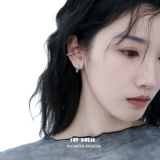 Небольшие дизайнерские серьги, элитные сладкие клипсы, мужской женский цирконий