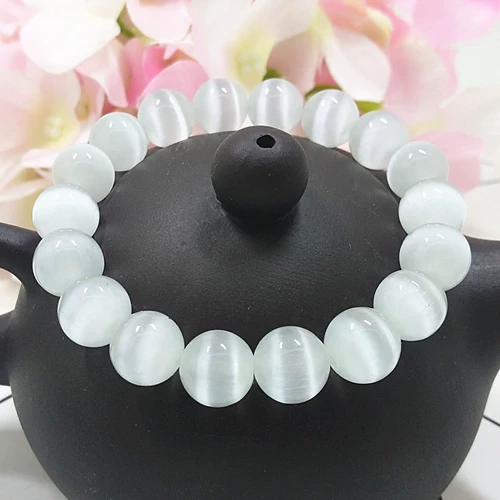 Корейская натуральная вода, кварц, браслет из бисера, модный женский браслет, этническое ювелирное украшение, кошачий глаз, этнический стиль, подарок на день рождения