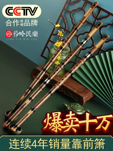 Десять лет старого магазина 16 Цветные профессиональные выступления пещеры Flute Instruments High -Fend Adult Yujun School Enter