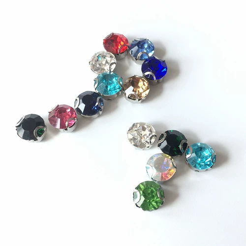 8 ммд -Два уша схватить ручную швей для швейного бриллиантового бриллиантового Diom