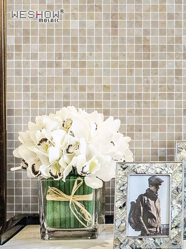 Мраморная мозаичная плитка ванная комната ванной крыльца