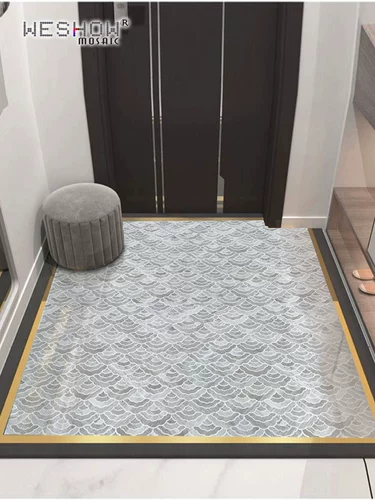 Сянген Джейд Каменная мозаика Фоновая стена плитка новая китайская мраморная гостиная телевизионная стена культурный камень Будда Храм