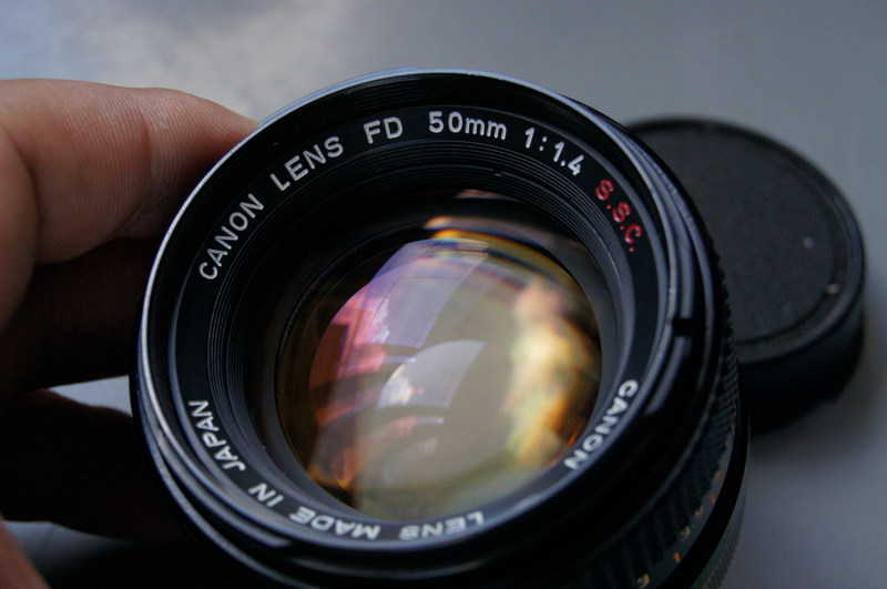 佳能 fd 50 1.4 ssc红字 手动定焦 人像大光圈 - 汉子 - 艺术散人
