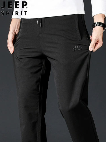 JEEP/吉普 Спортивные мужские модные универсальные дышащие штаны для отдыха, коллекция 2021, оверсайз