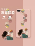 Японский Small Fresh Oppor15 Корпус мобильного телефона OPPOR17 Жидкий силиконовый силиконовый рено3PRO Версия R11S Net Red R9 Girl Style K3/K5/A9/A7X/A5/A3 Girl Plus