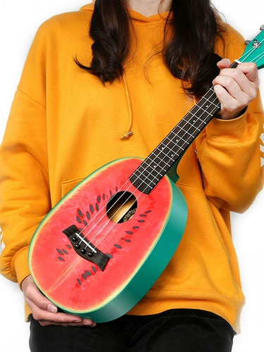 Гитара для начинающих с партитурой, укулеле, музыкальные инструменты, 23 дюймов