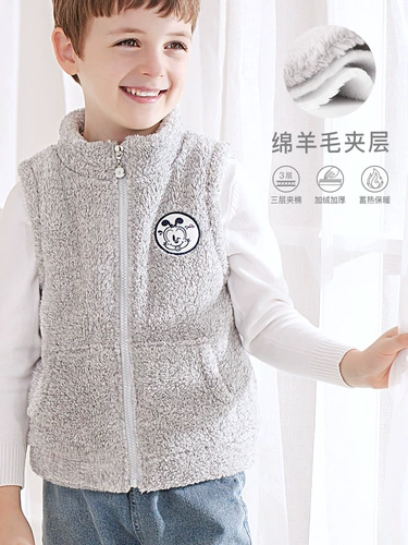 Детский демисезонный жилет для мальчиков, в западном стиле