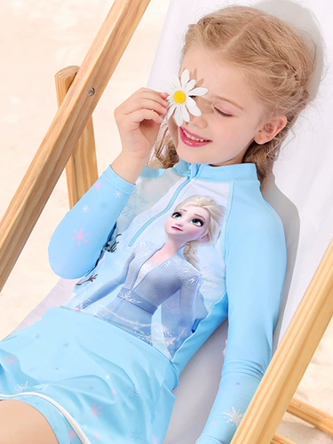 Дисней, детский быстросохнущий купальник, милый плавательный аксессуар для школьников, подходит для подростков