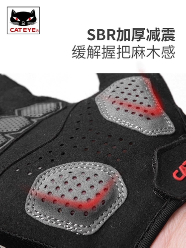 Летний горный велосипед, перчатки для велоспорта подходит для мужчин и женщин, тактическое снаряжение для спортзала, кошачий глаз, без пальцев