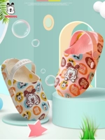 Детские нескользящие тапочки в стиле Crocs для мальчиков, милая пляжная обувь для ванной комнаты, мюли, 1 лет
