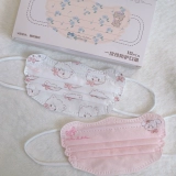 Оригинальная японская косметическая мультяшная милая маска для лица для создания маленького лица, градиент