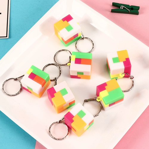 Пластиковая креативная головоломка, детская подвеска для школьников, интеллектуальный брелок