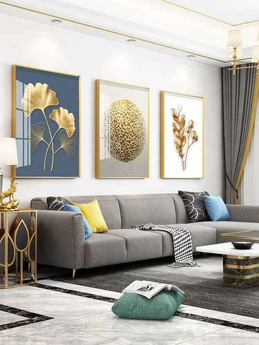 Современное украшение для гостиной, элитный диван, легкий роскошный стиль