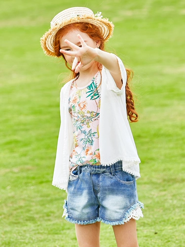 Дышащая летняя одежда для защиты от солнца, летний детский солнцезащитный крем, летняя одежда, форма, легкая и тонкая куртка, в западном стиле, подходит для подростков