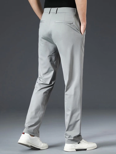 Элитные шелковые летние ультратонкие штаны для мальчиков, свободный прямой крой