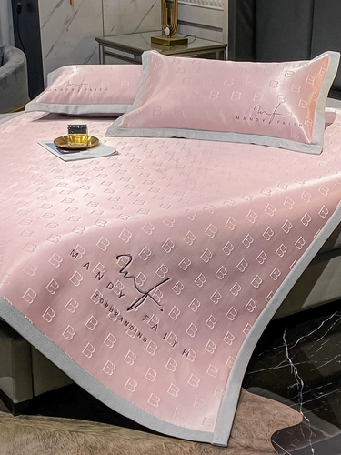 Летний шелковый коврик для домашнего использования, комплект, коллекция 2023, 3 предмета, можно стирать