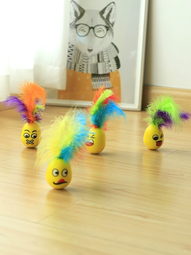 Игрушка, игрушечные часы, креативная неваляшка, кот, домашний питомец