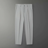 Мужские летние трендовые штаны, шелковый костюм, облегающий крой, в корейском стиле, подходит для подростков, свободный прямой крой