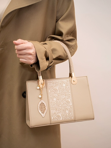 Вместительная и большая сумка через плечо, сумка для телефона для матери, с вышивкой, подарок на день рождения