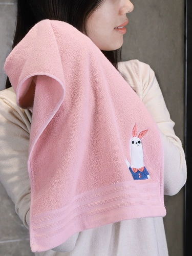 Хлопковое мягкое быстросохнущее полотенце для умывания для домашнего использования, хорошо впитывает воду