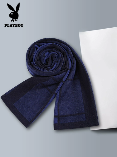 Playboy, демисезонный удерживающий тепло трендовый модный шарф подходит для мужчин и женщин, 180×28см