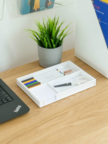 Хвалить настольный пластик простота канцелярских товаров для хранения и отделки канцелярских товаров Большой -Creative Office Office Desktop Heress Speaks Ins Wind Wind Classicer Classifier Разделение