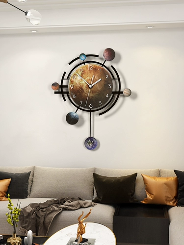 Современные креативные модные настенные часы, простой и элегантный дизайн, легкий роскошный стиль, популярно в интернете