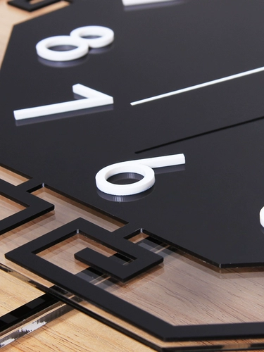 Креативные модные современные кварцевые часы, простой и элегантный дизайн, китайский стиль