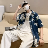 Шелковая рубашка, оверсайз, большой размер