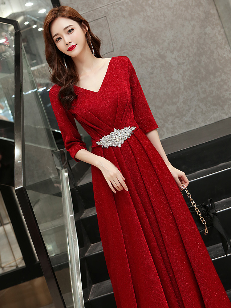 Red suit, dress, long long skirt, 2021 collection