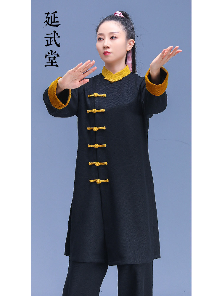  Осенний черный лонгслив, комплект, 2023, китайский стиль