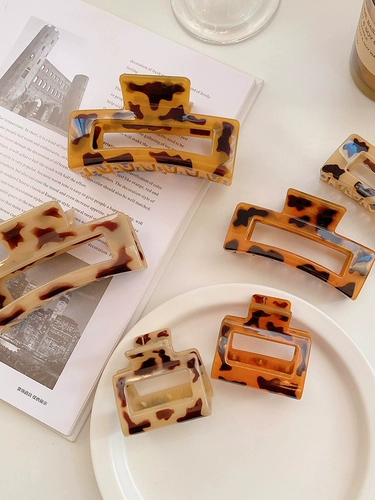 Универсальная большая заколка-крабик, шпильки для волос, заколка для волос, аксессуар для волос