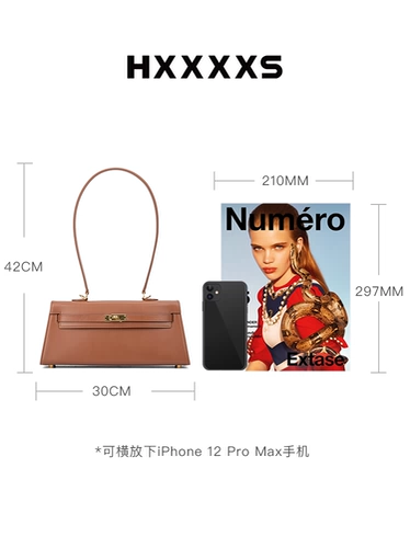 HXXXXS Сумка через плечо, небольшая сумка на одно плечо, дизайнерская универсальная сумка подмышку, из натуральной кожи