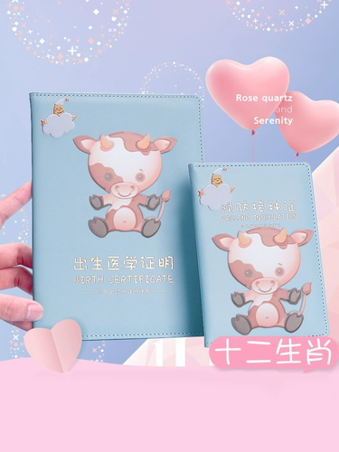 2021 Новая версия сертификата Сертификата о рождении NIU BAO.