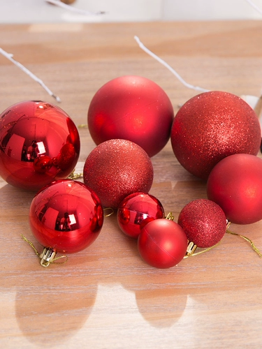 Рождественский декоративный цвет мяч подвесной рождественская елка Пакет розовый большой рождественский бал подвеска.