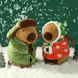 Крутая и модная буддийская кукла Капибала, плюшевая игрушка, подушка, кукла Капибала, поп-кольцо Капибара