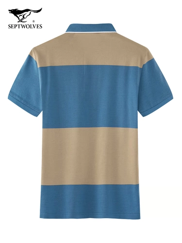 Septwolves, хлопковая летняя футболка polo, сезон 2021, короткий рукав