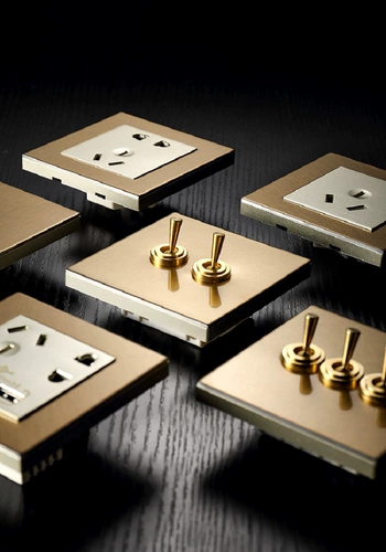 Горячая продажа тысячи ретро -коммутационных отелей B & B Loft Wind Vocal Popper Poornable Steel Champagne